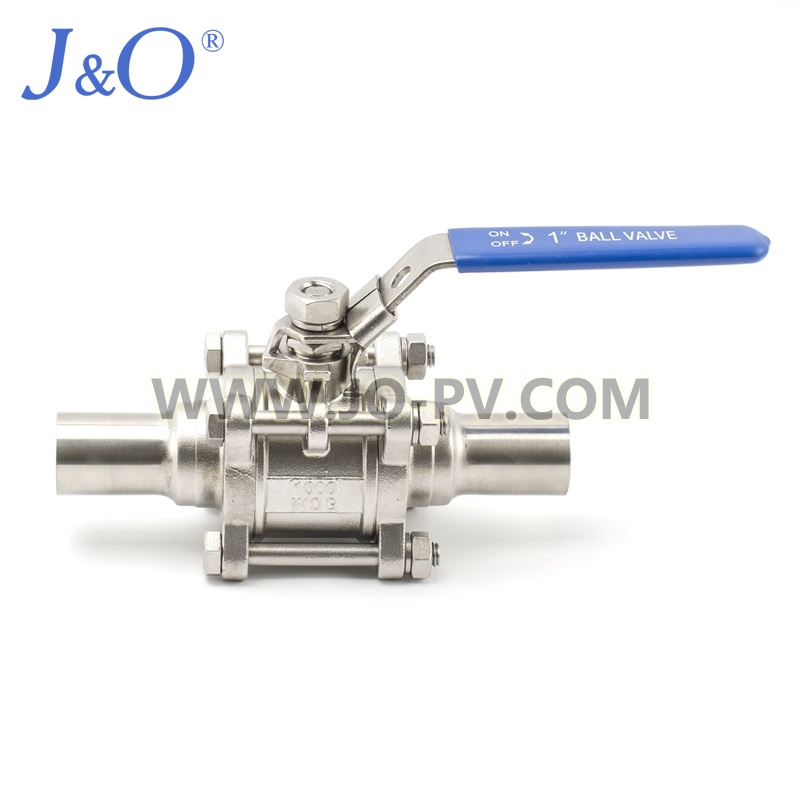 Three-Piece Sanitary Weld Ball valve - J&O Fluid Control Co., Limited.