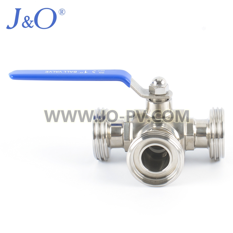 Sanitary 3 Way Ball Valve - J&O Fluid Control Co., Limited.